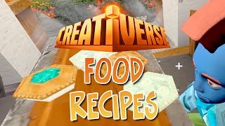 How To Craft All The Food  Creativerse Tips [upl. by Hare103]