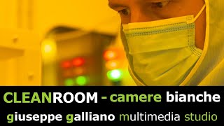 Cleanroom e camere bianche  video in clean room e camere bianche [upl. by Fleisig]