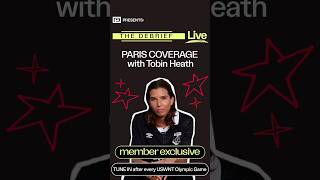 The Debrief LIVE with Tobin Heath  reinc [upl. by Ybbob]