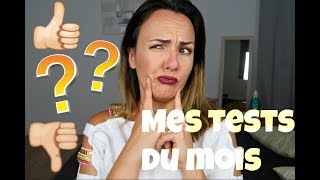 MES TESTS DU MOIS  Cosmétiques accessoires soins [upl. by Ferreby107]