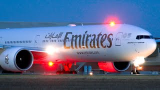 BREATHTAKING Emirates B777 Take off  B777  Melbourne Airport Plane Spotting [upl. by Aniweta]