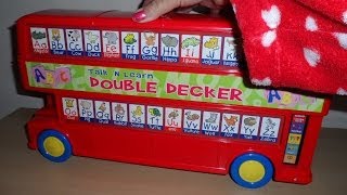 LEARN ENGLISH PHONICS with VTECHs TOY LONDON DOUBLE DECKER BUS [upl. by Neeloc484]