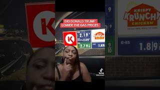 LOWER GAS PRICES viralvideo shortsfeed shorts donaldtrump politics gas viralshort short [upl. by Ahcsap]