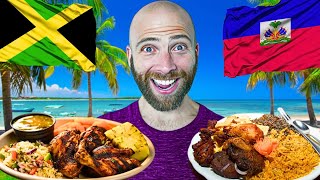 100 Hours of Caribbean Food 🇯🇲 🇭🇹 Caribbean Food Around The World [upl. by Abbotson]