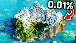 TOP 50 RARE SURVIVAL ISLAND SEEDS For MINECRAFT 121 Minecraft Bedrock Edition Seeds [upl. by Oswald]