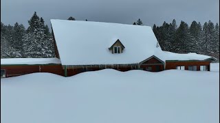 Californias Epic Blizzard of 2023  Big Bear  Fawnskin  SoCal  Insane Snow [upl. by Elleneg]