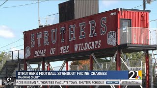 Struthers football standout facing charges [upl. by Ahsiekam]