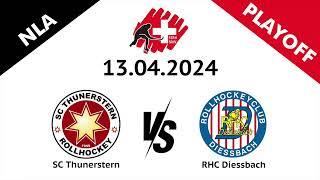 Highlights Rollhockey NLA SC Thunerstern vs RHC Diessbach [upl. by Sirtemed]