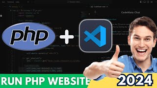 How to Run PHP in Visual Studio Code 2024  VSCode Tutorial [upl. by Ellierim]