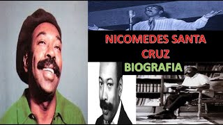 NICOMEDES SANTA CRUZ POETA PERUANO Y DECIMISTA  BIOGRAFÍA [upl. by Aelc]