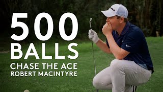 Robert MacIntyre Tries to Make a HoleInOne with 500 balls [upl. by Tadio]