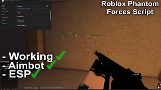 Roblox Phantom Forces Script  Aimbot Silient Aim ESP Pastebin 2023 [upl. by Oigroeg]