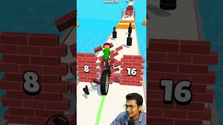 Android Big Bike 17 Level 20 Run Gameplay akramgaming gaming videogame [upl. by Ferren]