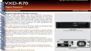 Vertex Standard VXDR70 Digital Repeater An Overview [upl. by Pooley69]