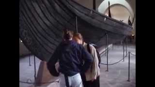 The Viking Ship Museum Vikingskipshuset in Bygdoy in Oslo Norway [upl. by Analed132]