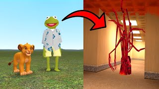 CURSED BACKROOMS CREATURES DISTURBING  Garrys Mod Sandbox [upl. by Goldfarb970]