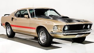 1969 Ford Mustang Mach 1 for sale at Volo Auto Museum V21203 [upl. by Jeromy]