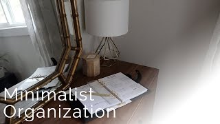 Minimalist Organization The PERFECT Planner [upl. by Adekan]