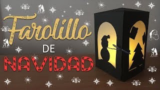 Como hacer un Farolillo de Navidad [upl. by Aseral]