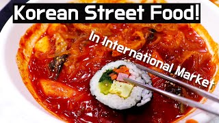 Korean Street Food in Pyeongtaek International Market Osan Air Base [upl. by George]