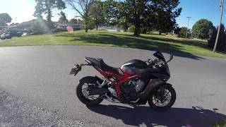 2016 Honda CBR 650F Test Drive Review [upl. by Bigelow]