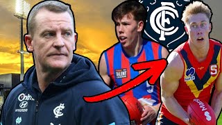 Carltons MASSIVE 2024 AFL Draft Update [upl. by Anuhsal432]