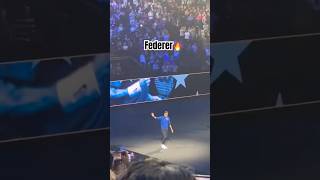 Throwback to Roger Federer’s iconic entrance at LAVER CUP🔥 tennis nadal federer djokovic atp [upl. by Grindle]