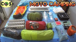 MOTO CAMPING Dual Sport Camping Gear Overview [upl. by Teryl]