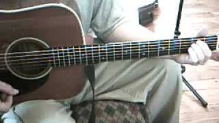 Chordie Projectquot Mad worldquot by Gary Jules Basic Strumming Pattern [upl. by Burtie]