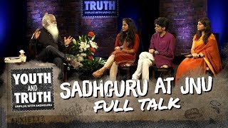 Sadhguru at JNU  Youth and Truth Full Talk [upl. by Estrin]