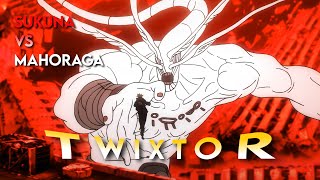 TWIXTOR EP17 Sukuna vs Mahoraga  JUJUTSU KAISEN [upl. by Desimone]