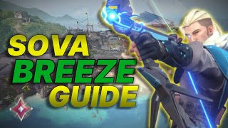 How to play Sova on Breeze  Immortal Valorant Guide [upl. by Kellen]