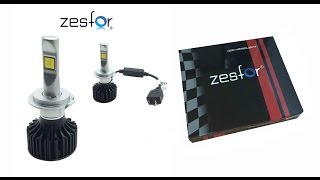 Kit LED H7 ZesfOr® Instalamos los faros de led en un Mini r56 [upl. by Wilscam950]