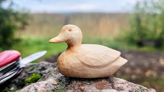 Whittle a Duck  StepByStep Beginner Tutorial [upl. by Pacian]