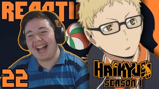 Haikyuu Season 1  Episode 22 SUB REACTION FULL LENGTH [upl. by Rednal]