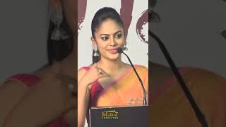 Actress Nandita Swetha 🧡😍 Cute Speech NanditaSwetha Asuravadham  shorts [upl. by Hill]