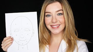 ASMR Face Mapping Softly Spoken [upl. by Elletsirhc193]