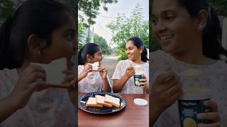 Icecream Bread 🍞 TomampJerry 😋 DiyaIshwarya shorts viralvideo [upl. by Colvert]