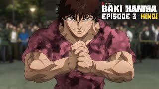 Baki Hanma Season 1 Episode 3 In Hindi Explained  Gym Motivation Anime  Its Anime Hindi [upl. by Stedmann355]