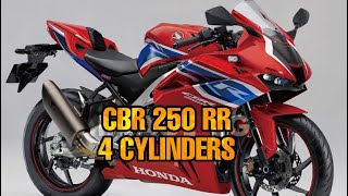 2021 HONDA CBR250RR 4 CYLINDERS HOT RUMORS [upl. by Littman]