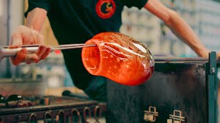 Short Glassblowing Documentary  Canon C70 RAW LT [upl. by Yllor]