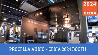 Procella Audio Booth Tour  Cedia Show 2024  Walk thru wmusic [upl. by Ahsienahs]