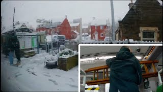 Barnstaple to Exeter Train 0835 Service  Going Through the Snow amp Branches [upl. by Nylra]