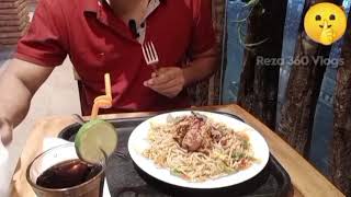 Eating Chow Mein Chicken Fry amp Drinks lot of delicious food  Reza 360 Vlog  food vlog [upl. by Merritt]