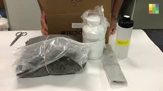 Unboxing AASHTO resource Proficiency Samples Slurry and Micro Surfacing Samples 1516 [upl. by Ailemak]