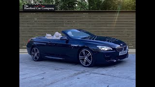 BMW 6 SERIES 30 640d M Sport Convertible 2dr Diesel Auto Euro 6 [upl. by Janenna398]