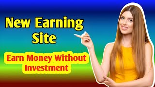 New Money Earning Site  Earn Money Online  Mazhar Saeed [upl. by Llenyar584]