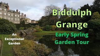 Biddulph Grange National Trust Garden Spring Time Tour [upl. by Leler]