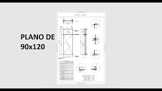 IMPRIMIR EN REVIT 90x120 [upl. by Eeresid]