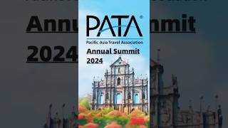 pata macau Annual Summit 2024 in Macao 🇲🇴 travelesim esim tourismindustry [upl. by Anahsek]